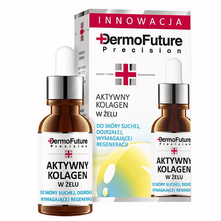 DermoFuture Active Collagen Gel for dry and mature skin in need of regeneration, 20 ml