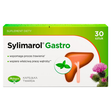 Herbapol Sylimarol Gastro, 30 capsule rigide