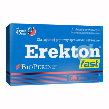 Olimp, Erekton Fast, 8 compresse