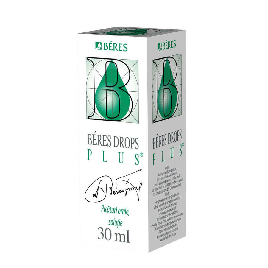 Beres Drops Plus - Drops, 30 ml, Beres Pharmaceuticals Co