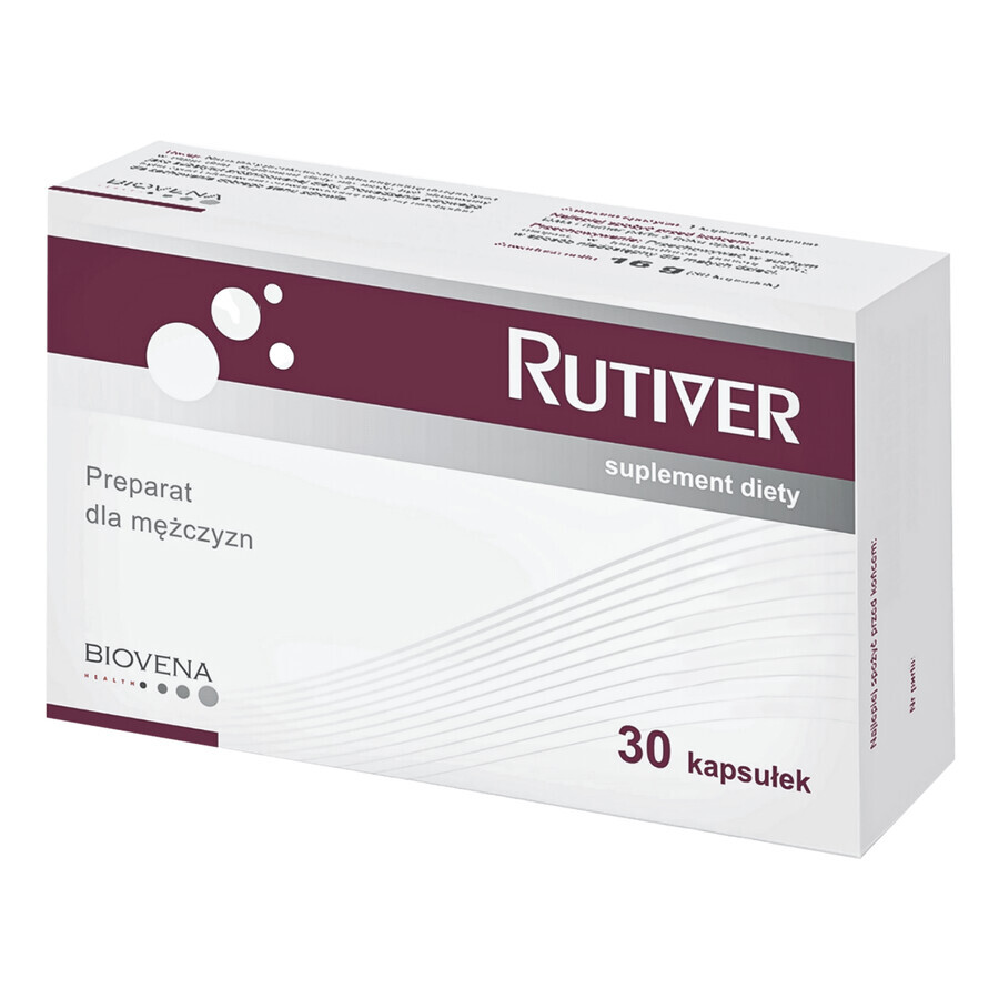 Rutiver, 30 capsule