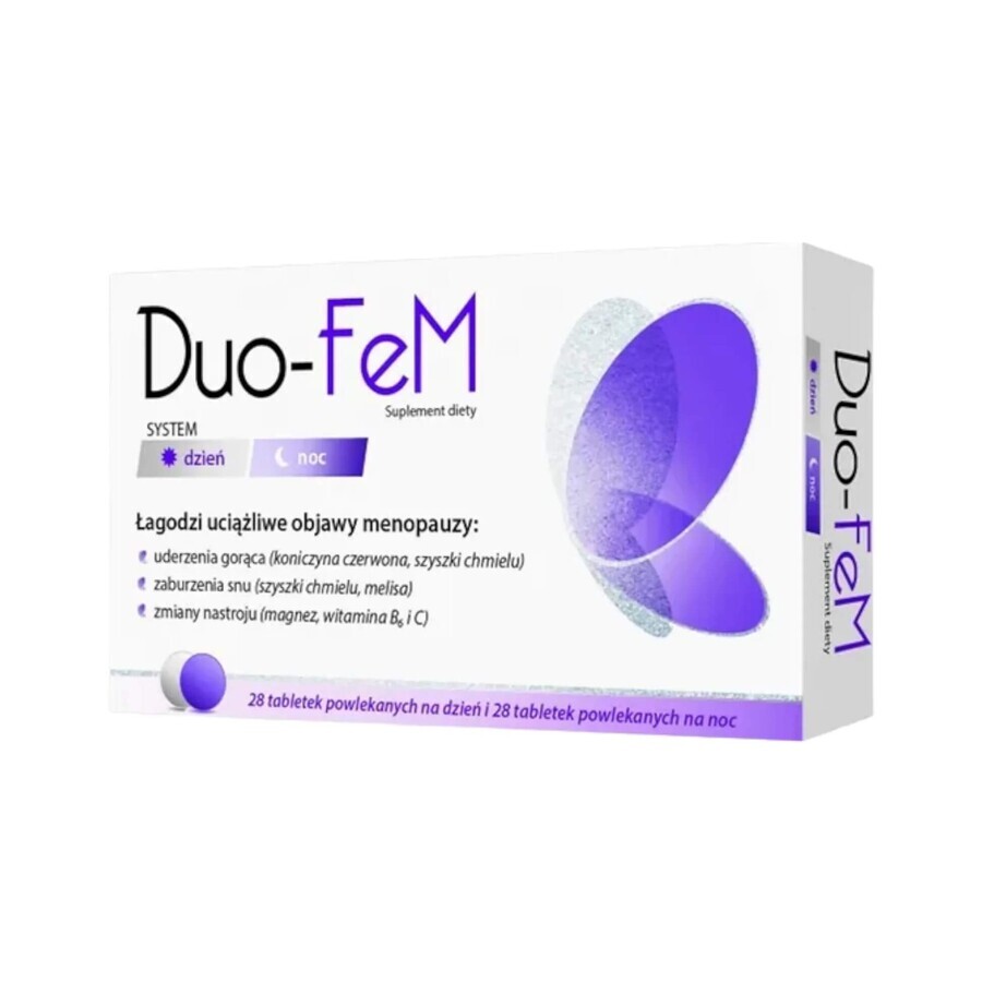 Duo-FeM 28 tabletek + 28 tabletek