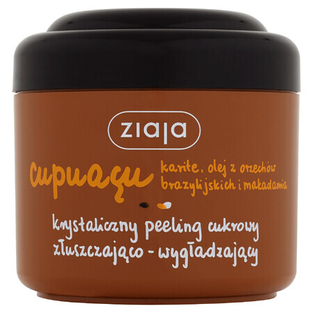 Ziaja Cupuacu, gommage au sucre cristal exfoliant et lissant, 200 ml