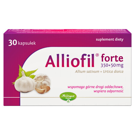 Alliofil Forte - Integratore Alimentare, 30 capsule