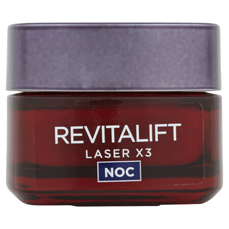 Crema Antirughe Notte L Oreal Paris Revitalift Laser X3, 50ml