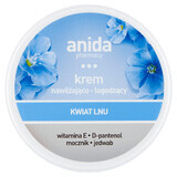 Anida, hydraterende en verzachtende crème, vlasbloem, 125 ml