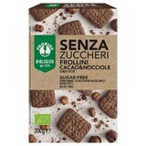 Galletas ecológicas sin azúcar con cacao y avellanas sin azúcar, 200 gramos, Probios