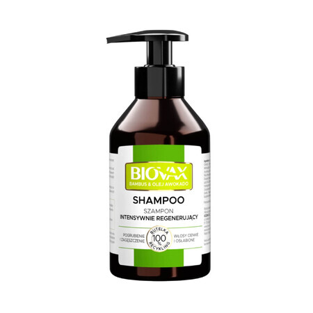 Shampoo Intensamente Rigenerante con Bambù e Olio d Avocado 200ml