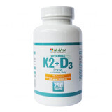 MyVita K2 + D3 Forte, vitamin K2 MK-7 from natto 100 µg + vitamin D 2000 IU, 250 tablets