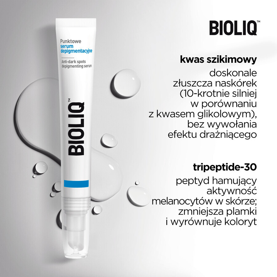 Bioliq Dermo, sérum dépigmentant localisé, SPF 20, 10 ml