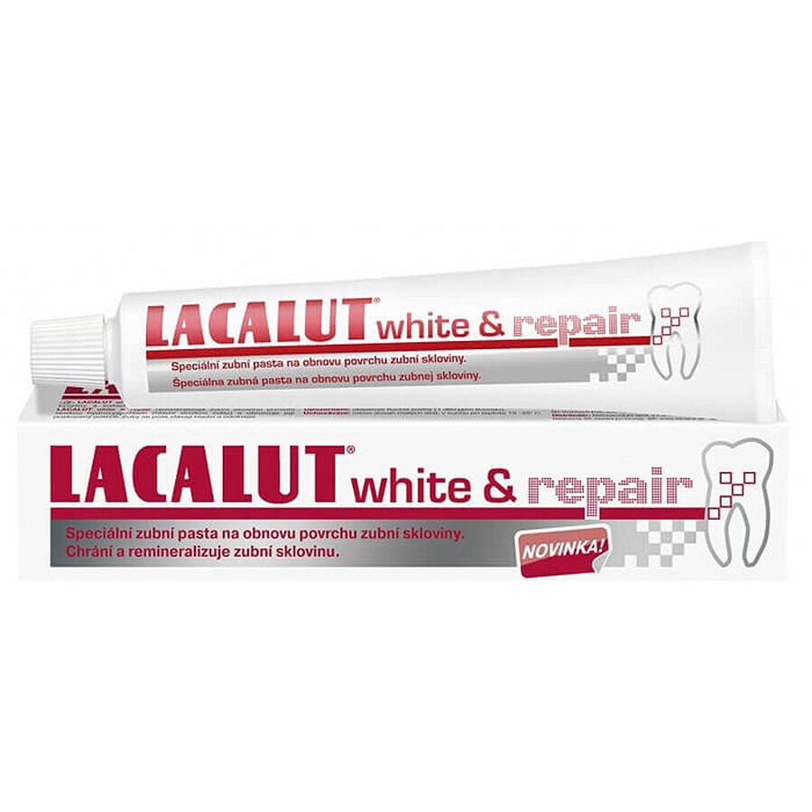 Dentifricio Lacalut White amp;Repair, 75ml
