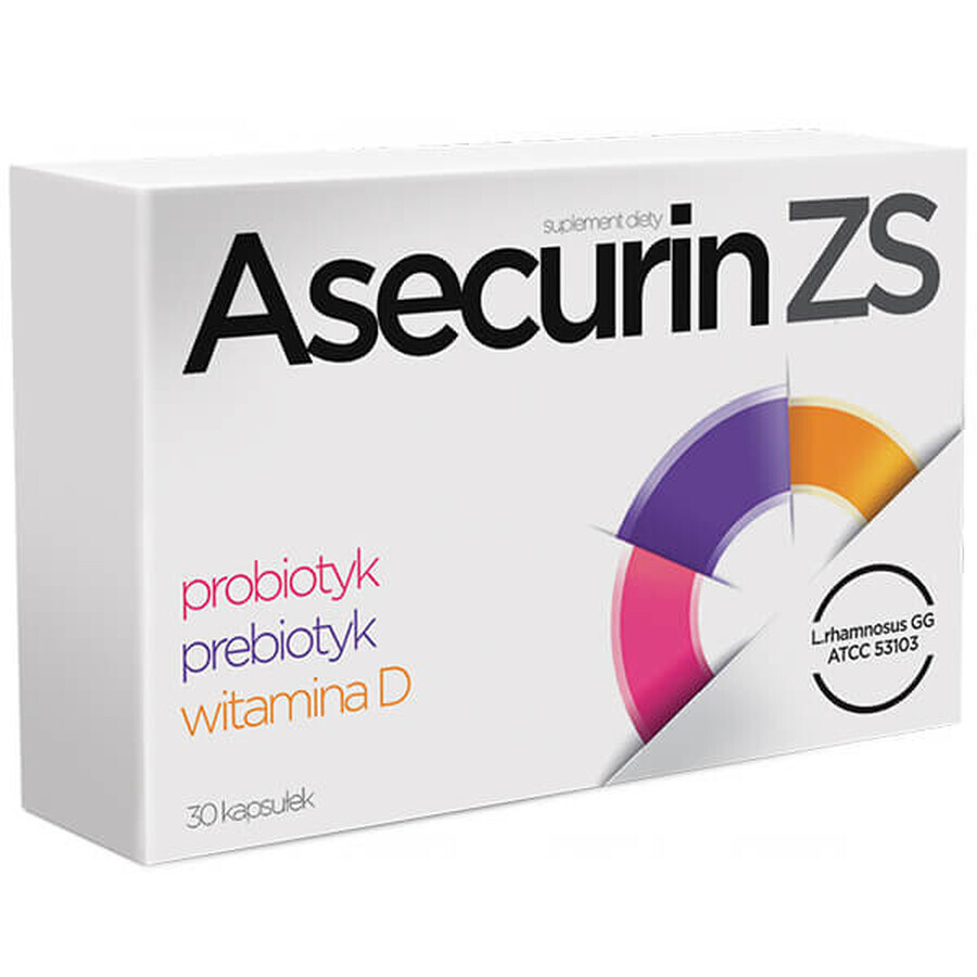 Asecurin ZS, 30 cápsulas