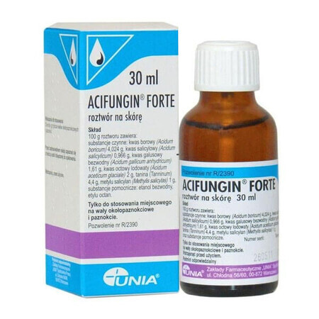 Acifungin Forte, 30 ml - Liquido Orale Idratante con Ingredienti Riparatori