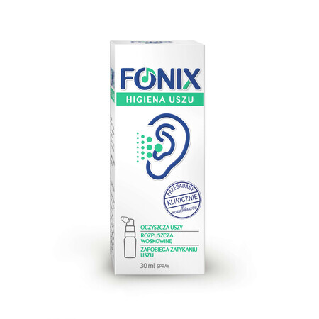 Spruzzo Auricolare 30 ml per Igiene Auricolare - Formula Efficace da Fonix