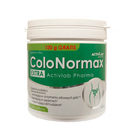 Activlab Pharma ColoNormax Extra, poudre, goût pomme, 300 g