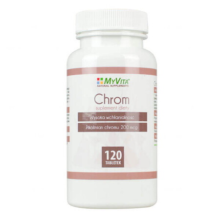 MyVita, Chrom, 120 tabletek
