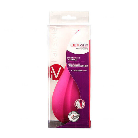 Spazzola per capelli Inter-vion Soft Touch - Svolgimento delicato