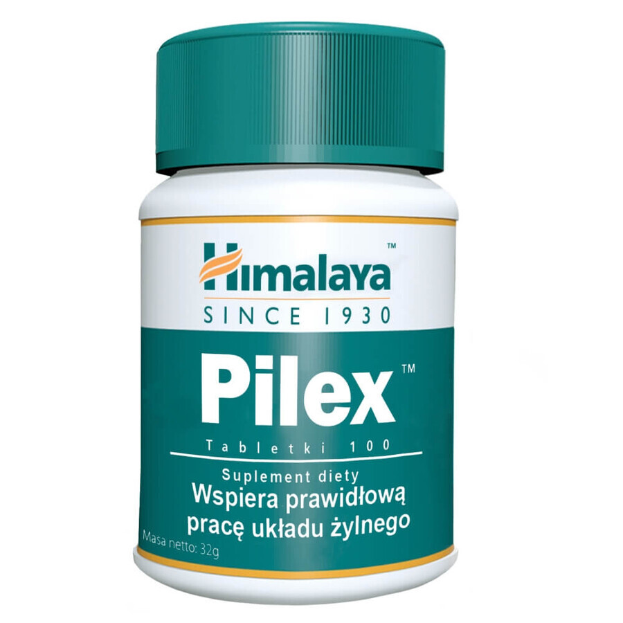 Himalaya Pilex, 100 tablets