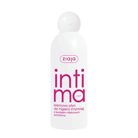 Ziaja Intima, fluido cremoso para la higiene íntima con ácido láctico, 200 ml