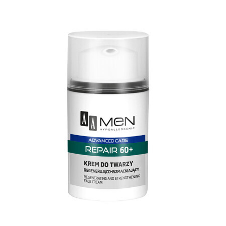 AA Men Repair 60+, crema facial regeneradora y fortalecedora, 50 ml