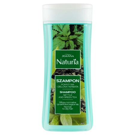 Joanna Naturia, shampoo per capelli all'ortica e al tè verde, 200 ml