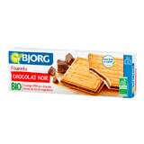 Biscotti ripieni di cioccolato fondente, 150g, Bjorg