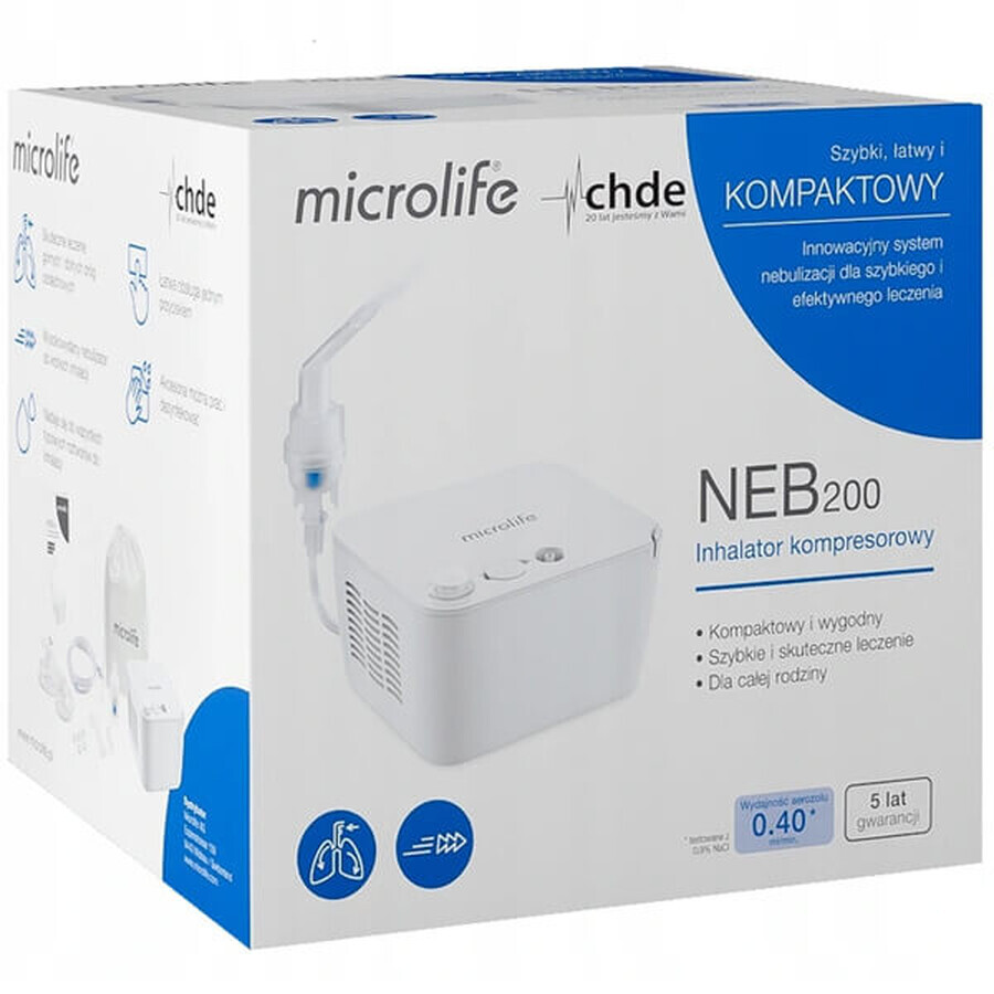 Nebulizzatore, Microlife NEB 200, 1 Pezzo