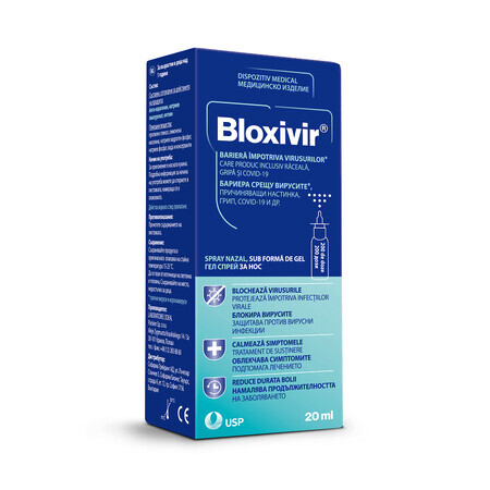 Bloxivir Nasal Spray, gel, 20 ml, USP