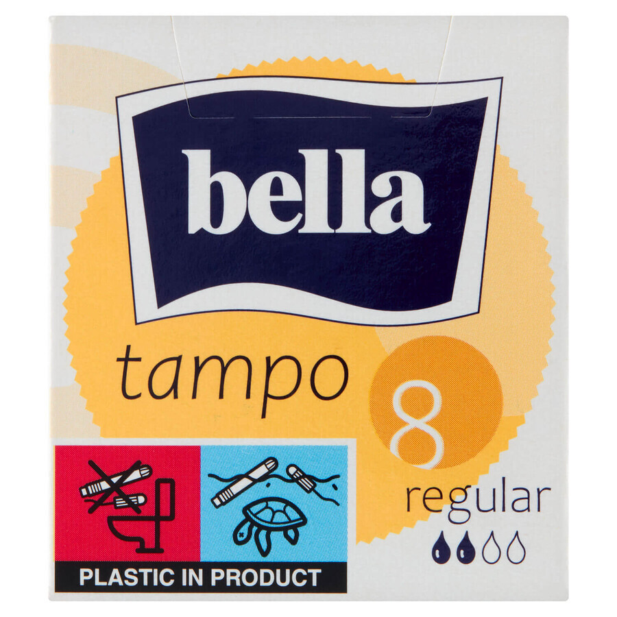Bella Tampo Premium Comfort Tampon Regolare, Confezione da 8
