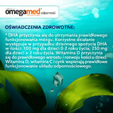 Omegamed Immunity 3+, DHA from algae, for children over 3 years, 30 gel tablets.