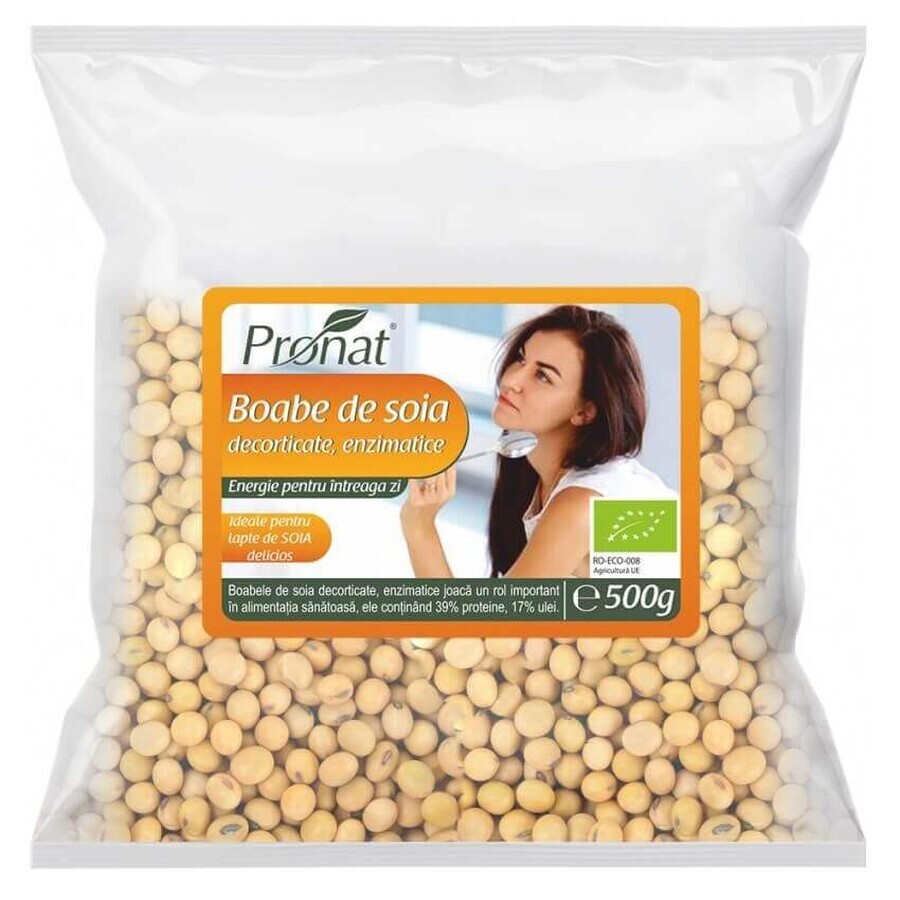 Organic Enzymatic Soybeans, 500 g, Pronat