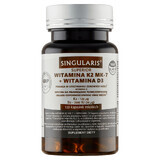 Singularis Superior Vitamin K2 MK7 120 µg + D3 2000 IU, 120 capsules