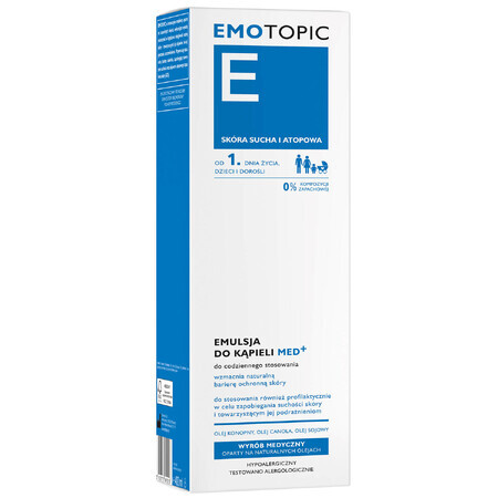 Emulsione per il bagno Emotopic 400ml