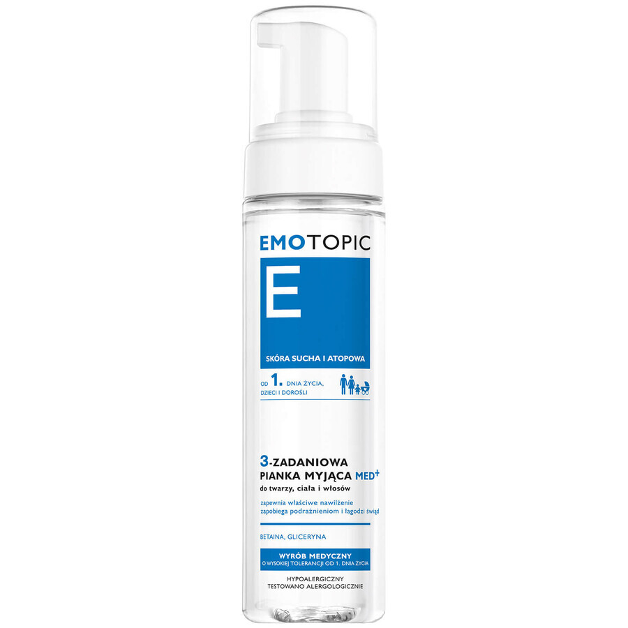 Emulsione Detergente Trifase Emotopic, 200 ml