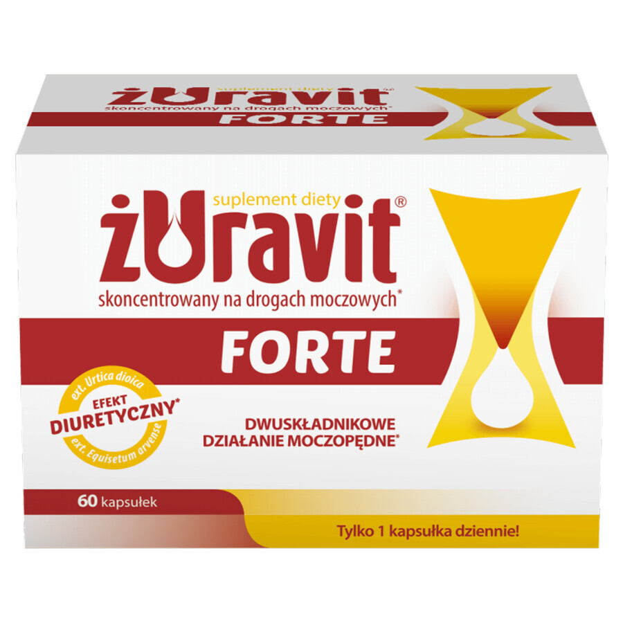 Żuravit Forte, 60 capsule