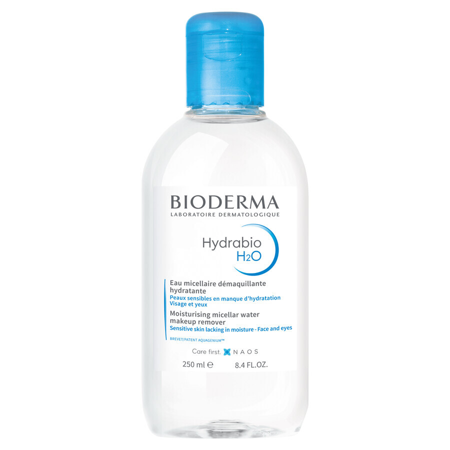 Bioderma Hydrabio H2O - Soluzione micellare 250ml con tecnologia HydroBio, deterge e idrata delicatamente la pelle senza sostanze irritanti. Offerta speciale!