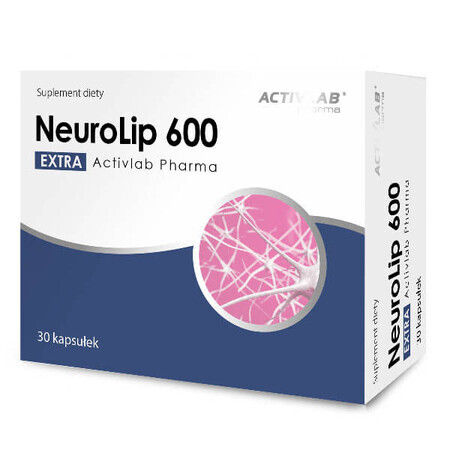 Integratore alimentare NeuroLip Extra 600, confezione da 30 capsule