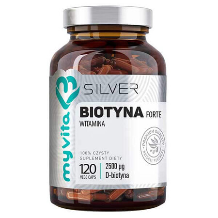 Argento Vita Integratore Biotina Forte 120 capsule.