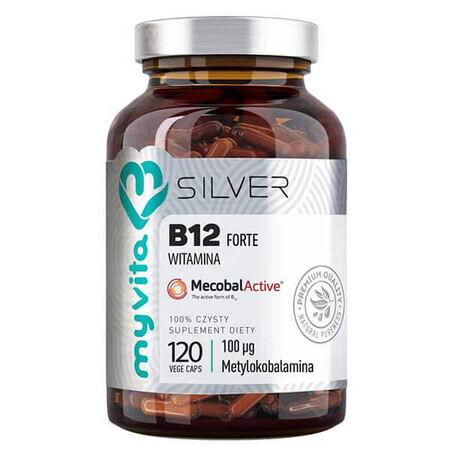 MyVita Argento Integratore di Vitamina B12 Forte 120 capsule