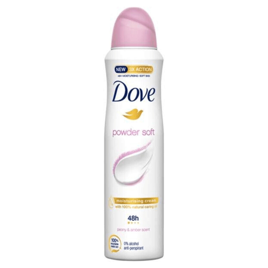 Dove Woman Powder Soft, spray antitraspirante, 150 ml