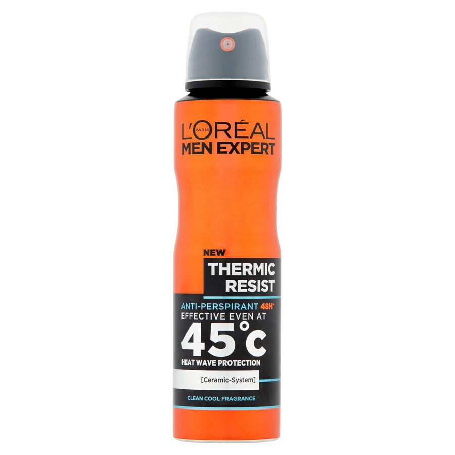 L Oreal Paris Men Expert Deodorante Spray Termoresistente, 150ml