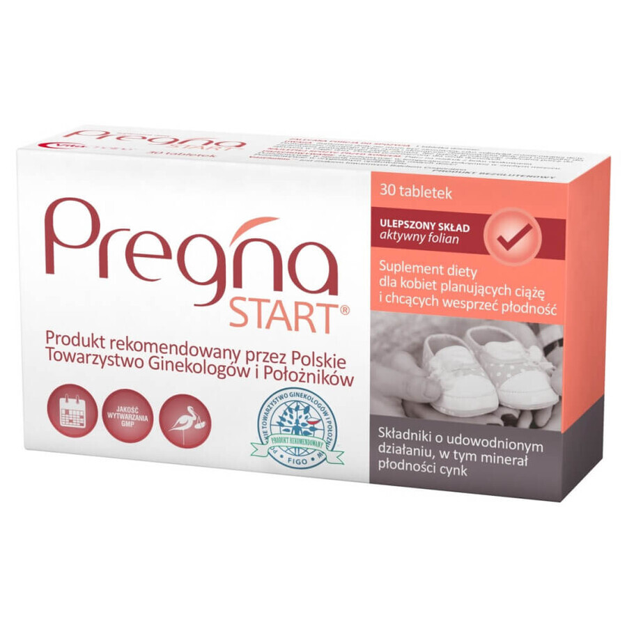 Pregna Start, for women planning a pregnancy, 30 tablets