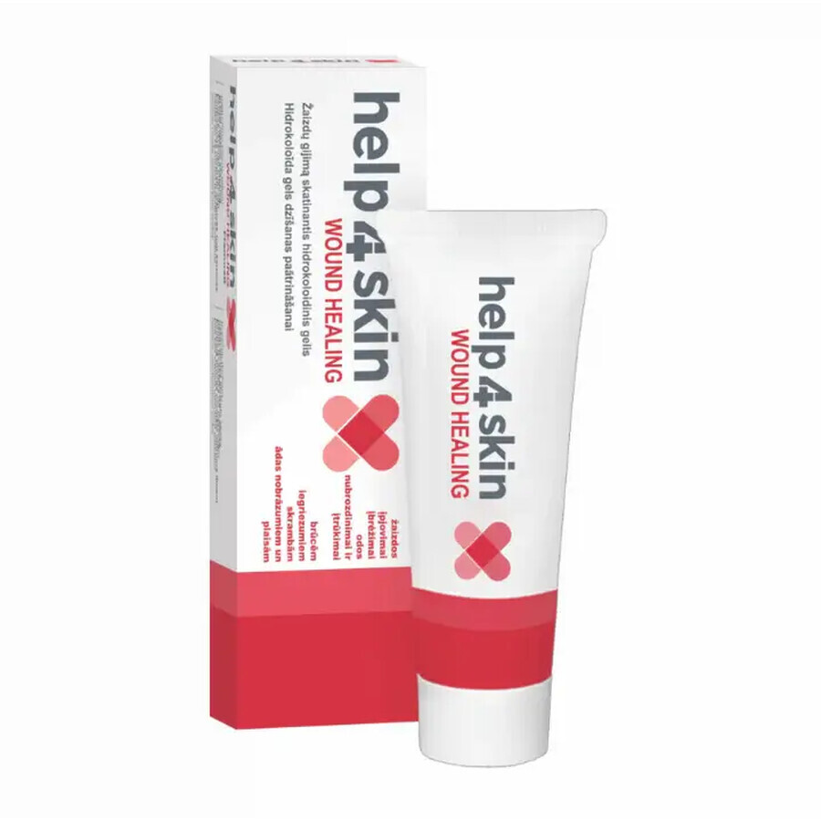 Gel cicatrizzante per la guarigione cutanea Help4skin, 20 g