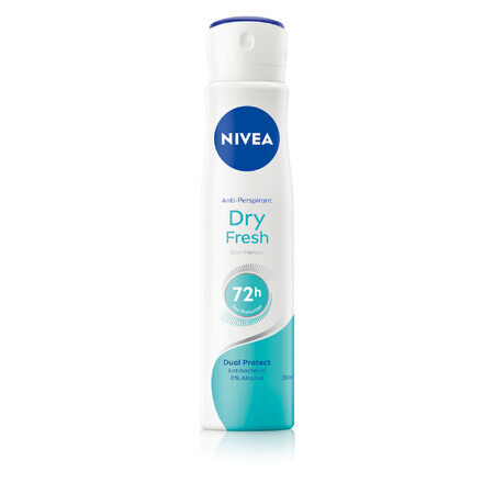 Nivea Deodorante Dry Fresh con Morbida Schiuma, 250ml
