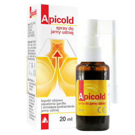 Apicold, spray per la bocca, 20 ml