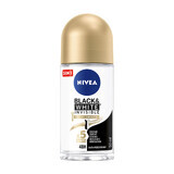 Nivea Roll-On Antitraspirante Invisible Bianco-Nero, Effetto Seta, 50ml