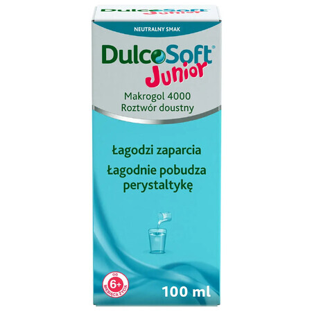 DulcoSoft Junior, oral solution for children from 6 months, 100 ml