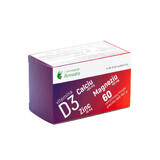 Ca + Mg + Zn + D3, 60 film-coated tablets, Remedia