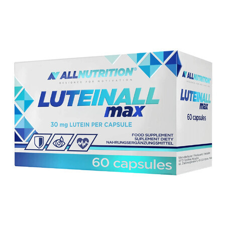 Luteinall Max - Integratore Alimentare in 60 capsule per la salute degli occhi