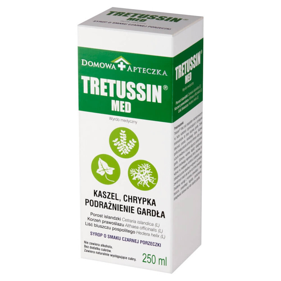 Tretussin Med syrop, 250 ml